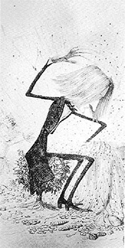 Karikatur Franz Liszt