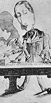 Karikatur Sigismund Thalberg