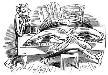 Karikatur von Wilhelm Busch